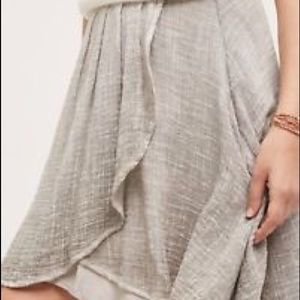 Anthropologie Tina + Jo Gauze Swing Skirt